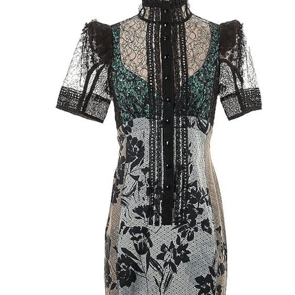 BYRON LARS In Earnest Victorian Sheath Dress NWT 4 SOLD OUT - Picture 2 of 8